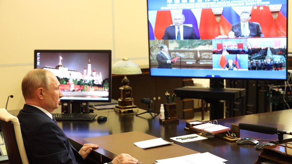 Rusya ile Çin'in ortak nükleer projesinin temel atma töreni yapıldı