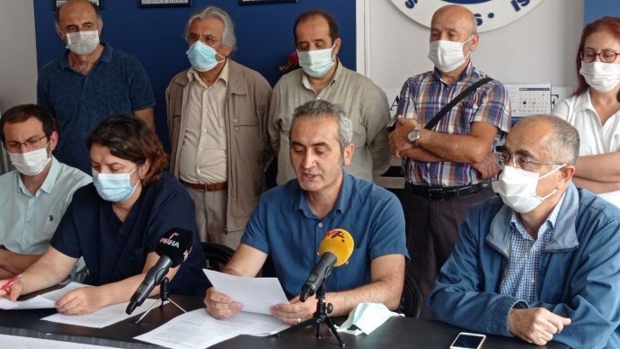 SES: Sağlık emek ve meslek örgütleri ile değil pandemi ile mücadele edin