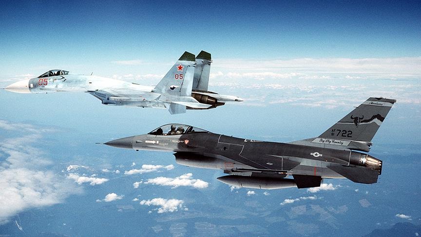 Rus ve ABD savaş uçakları 2 kez karşı karşıya geldi
