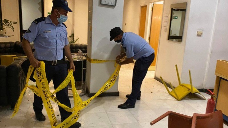 Güney Kıbrıs'taki Sigma TV'ye saldırı: 5 yaralı