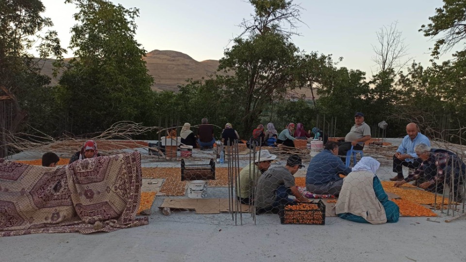 Betonarme evler kaysı kurutma işini zorlaştırdı