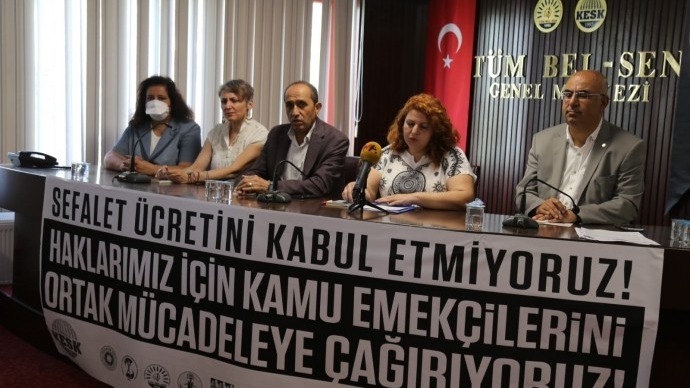 KESK: İktidarın teklifi sefalet ve yoksulluktur
