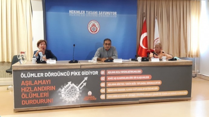 İstanbul Tabip Odası pandemiye dair ‘5 acil tedbiri’ açıkladı