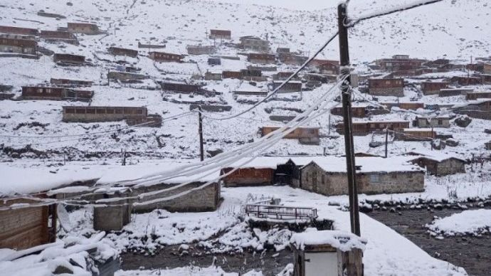 Doğu Karadeniz’de kar yağışı