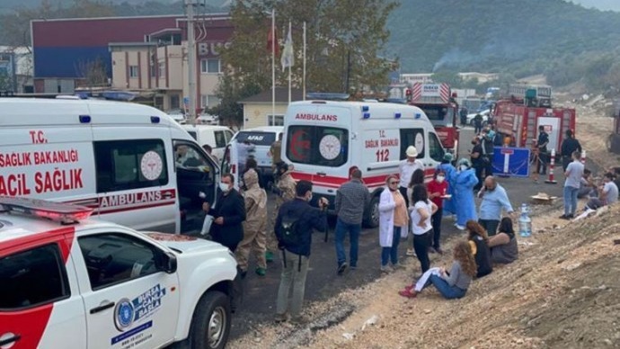 Bursa'da kimya fabrikasında meydana gelen patlamada 1 işçi öldü