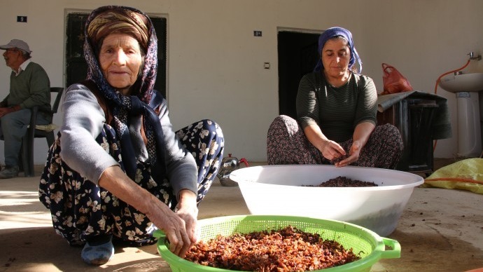 Adıyaman köylerinde kış hazırlığı