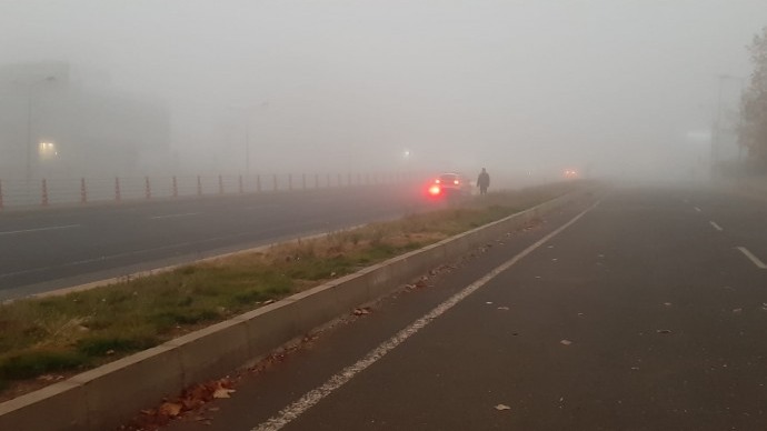 Diyarbakır'da sis nedeniyle uçak seferleri iptal edildi 
