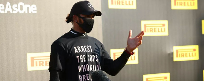 Formula1 ırkçılık protestosuna soruşturma açtı